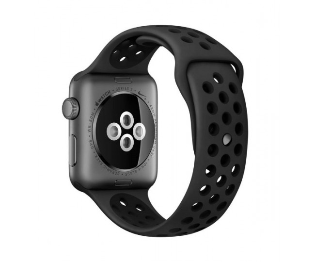 Apple Watch Nike 38mm Space Gray Aluminum Case with Anthracite / Black Nike Sport Band (MQ162)